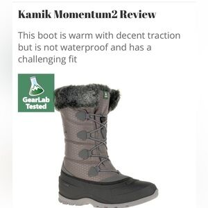 Kamik Momentum2 Black Boots